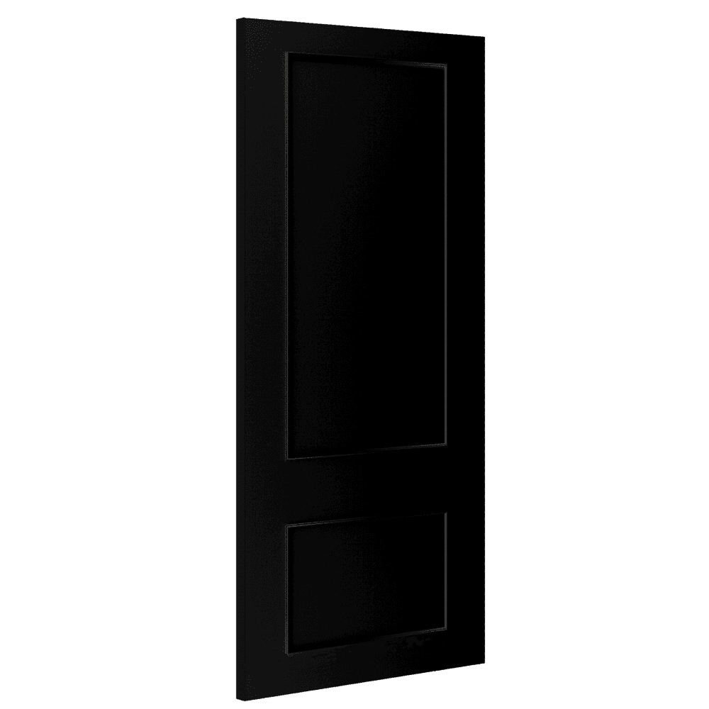 B-Grade Black Internal Fully Finished Sandringham Door (120262)