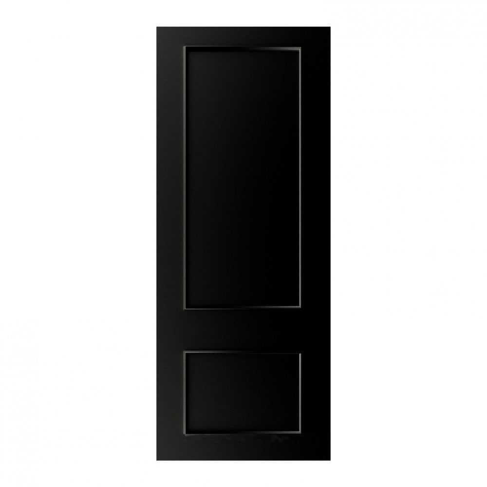 B-Grade Black Internal Fully Finished Sandringham Door (120262)