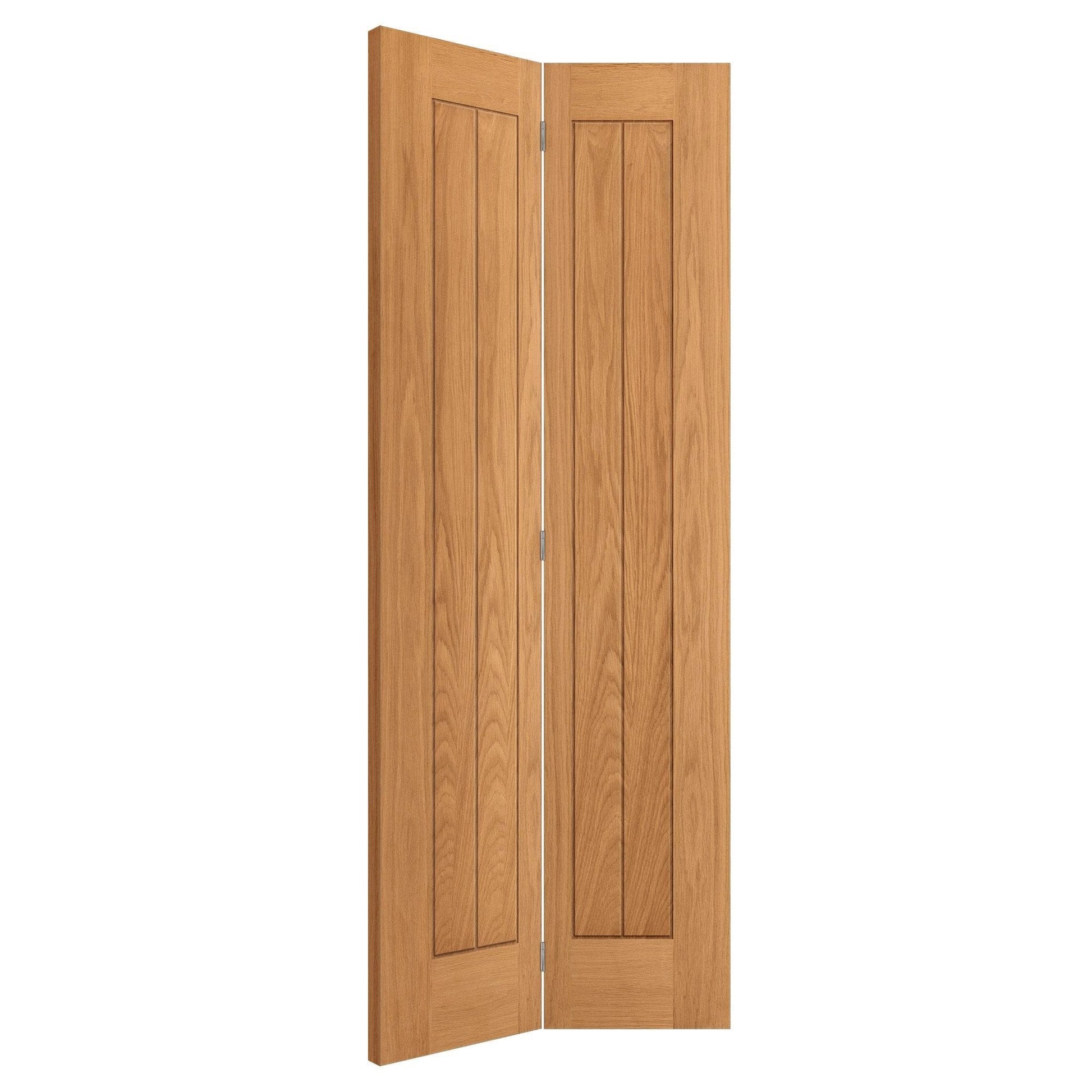 Oak Internal Fully Finished Farley 5 Panel Bi-Fold Door (120279)