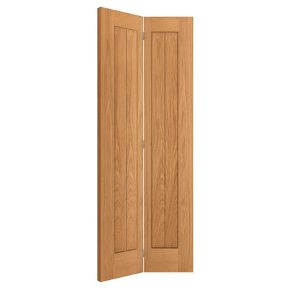 Oak Internal Fully Finished Farley 5 Panel Bi-Fold Door (120279)