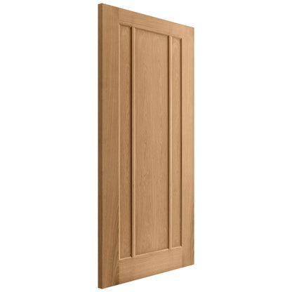 Oak Internal Unfinished Toledo 3 Panel Made-to-Measure Door (120471)