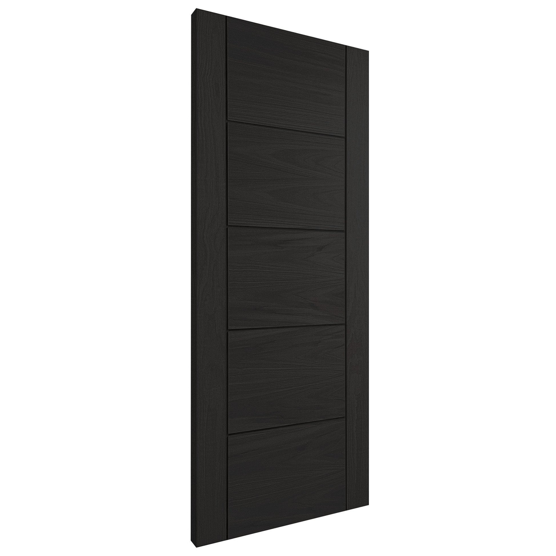 Black Internal Fully Finished Oak Parma Made-to-Measure Door (120491)