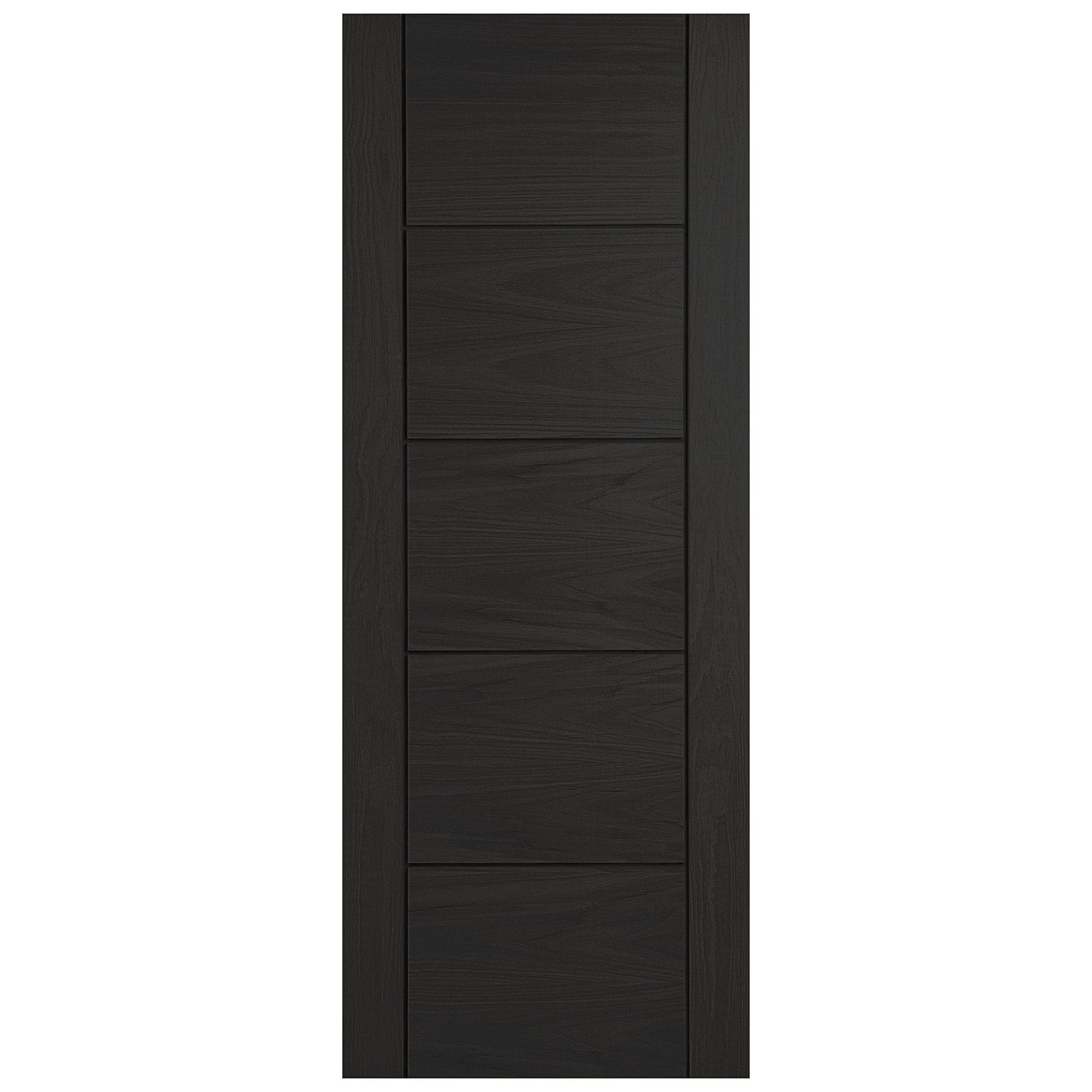 Black Internal Fully Finished Oak Parma Made-to-Measure Door (120491)