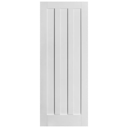 White Internal Primed Ashton 3 Panel Made-to-Measure Door (120499)