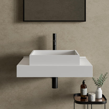 Tyros Curved Spout Basin Mixer Tap