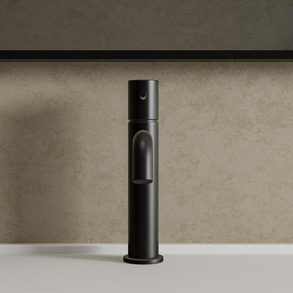 Tyros Curved Spout Basin Mixer Tap