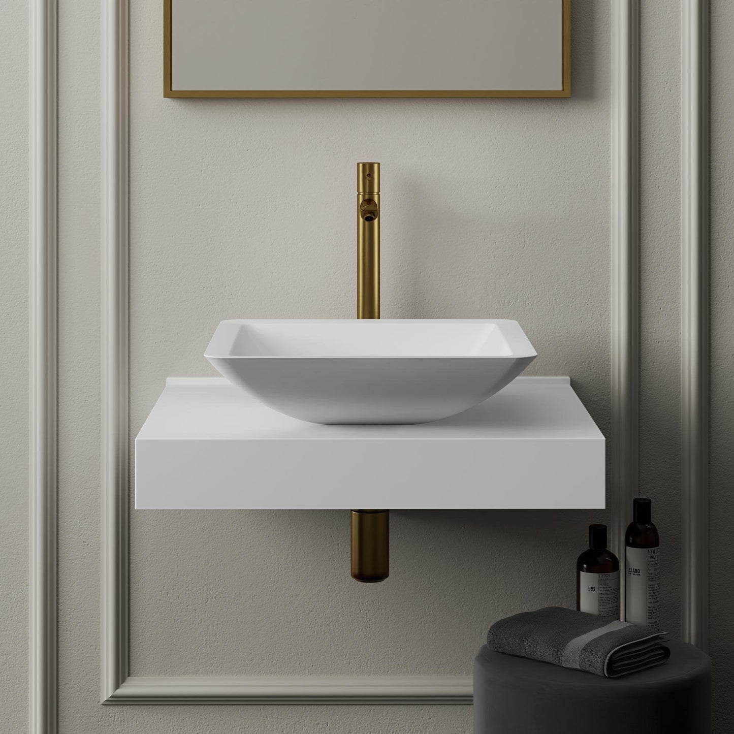 Tyros Basin Tall Monobloc Mixer Tap