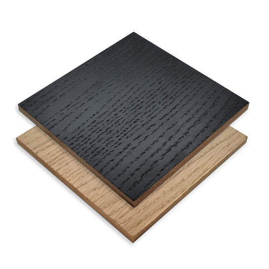 Black Oak Internal Dual Finish Door Sample (120891)