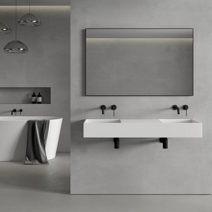 Tyros Matt Black Mirror 1200mm