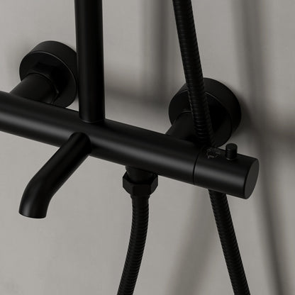 Delta Exposed 3-Way Thermostatic Shower With Riser