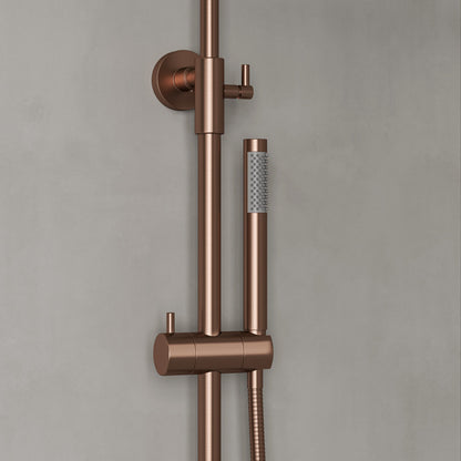 Delta Exposed 3-Way Thermostatic Shower With Riser