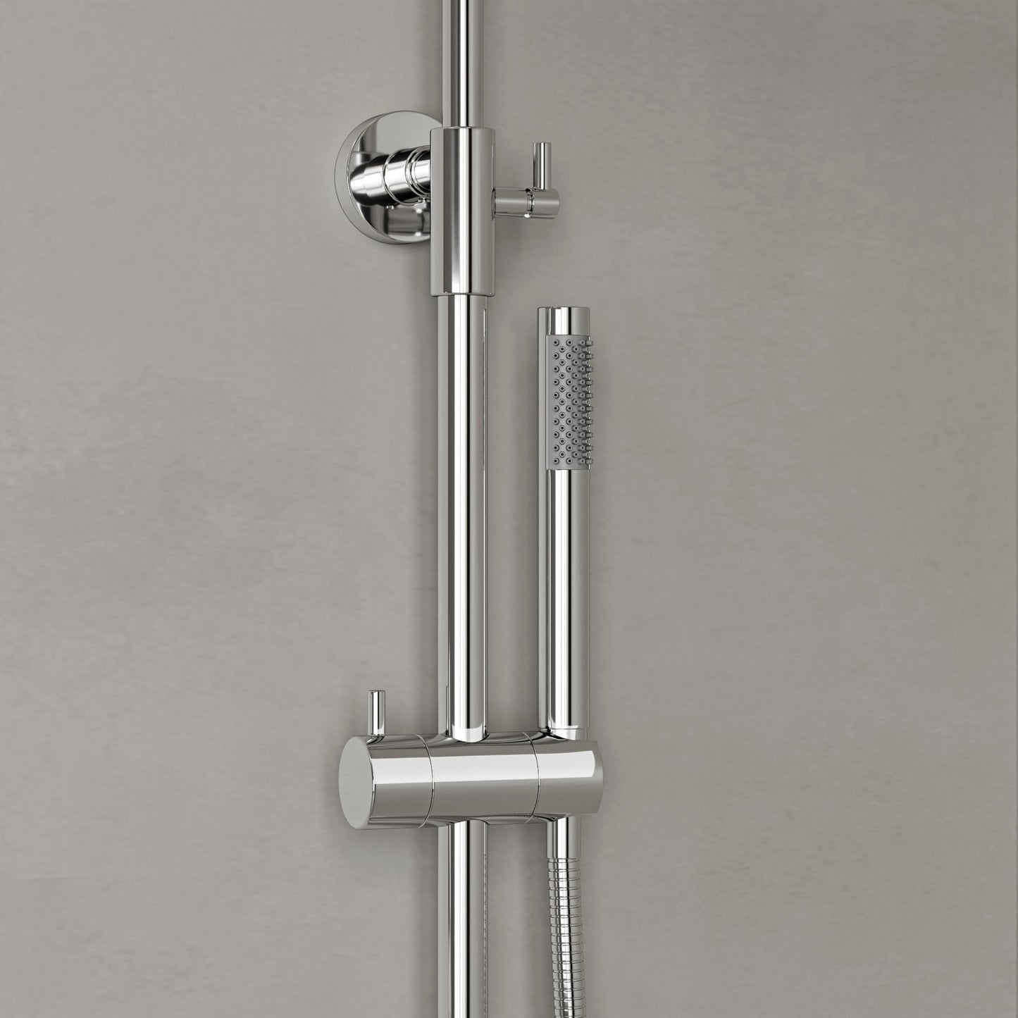 Delta Exposed 3-Way Thermostatic Shower With Riser