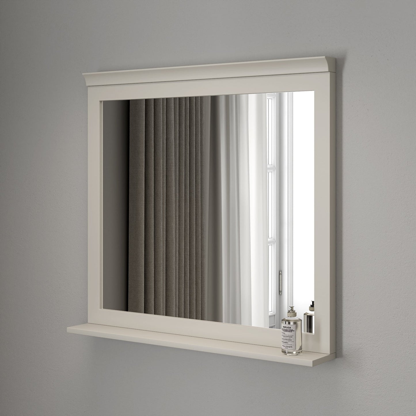 Stratten Matt Stone Mirror 800mm