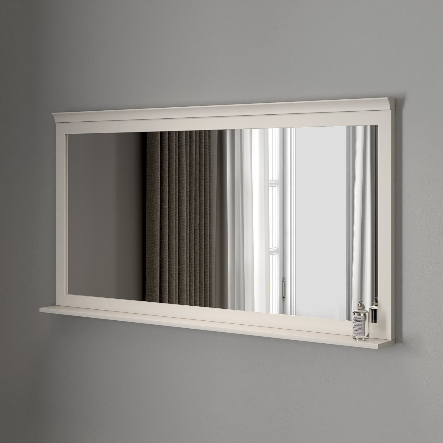 Stratten Matt Cream Mirror 1400mm