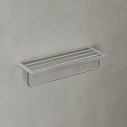 Towel Shelf With Rail 600