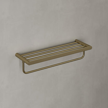 Towel Shelf With Rail 600