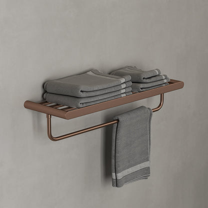 Towel Shelf With Rail 600