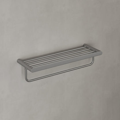 Towel Shelf With Rail 600