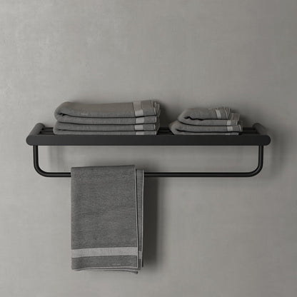 Towel Shelf With Rail 600