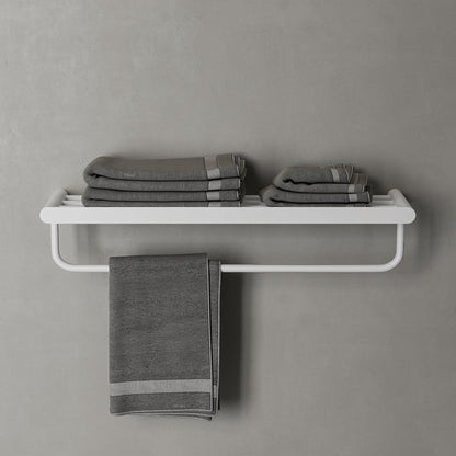 Towel Shelf With Rail 600