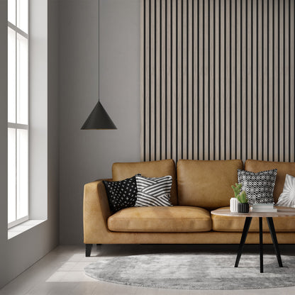 Light Grey - Elevation Acoustic 20mm Fully Finished Wall Panelling (120982)