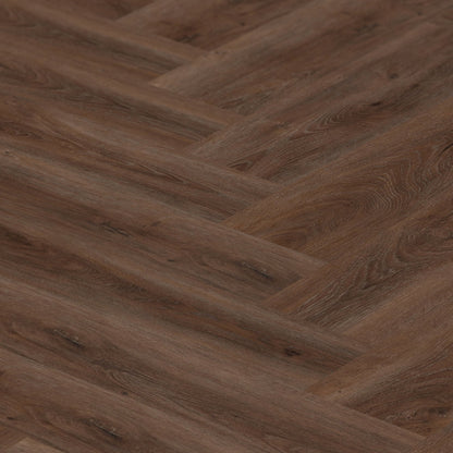 Signature Dark - Lifestyle SPC Herringbone 5.5mm Rigid Core Vinyl Flooring (119872)