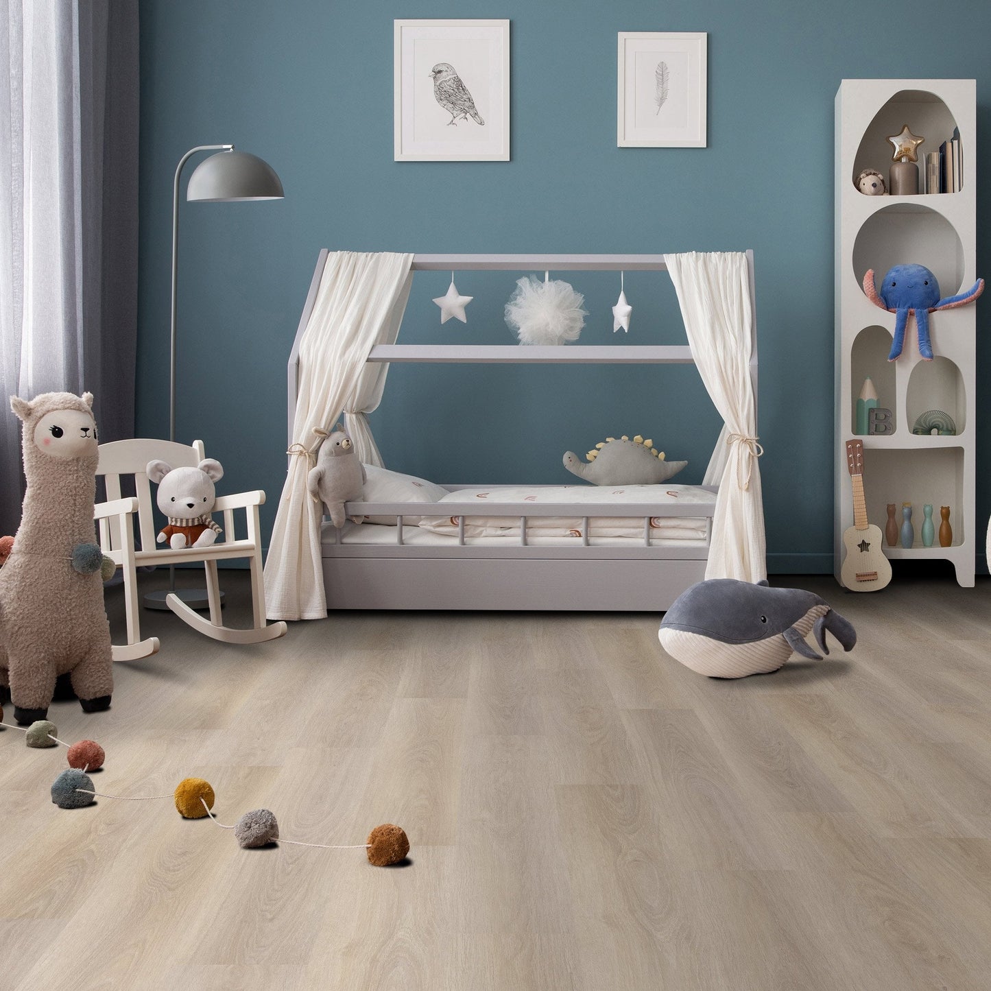 Liberty Floors | Lakeside Oak - Impressive 6mm Luxury Rigid Vinyl Sample - SPC-IMP-008 - (SKU-323048)