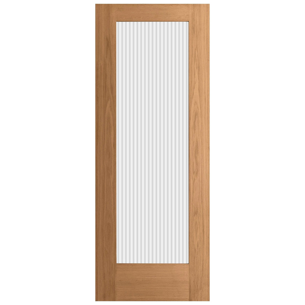 Liberty Doors Oak Internal Fully Finished Pattern 10 1 Light Reeded ...