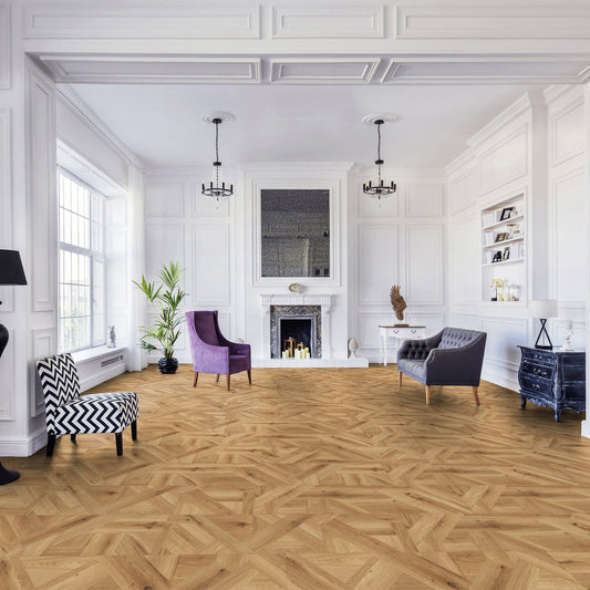 Kaindl | AQUApro Oak Milano Reale 8mm Laminate Sample (SKU-342178)