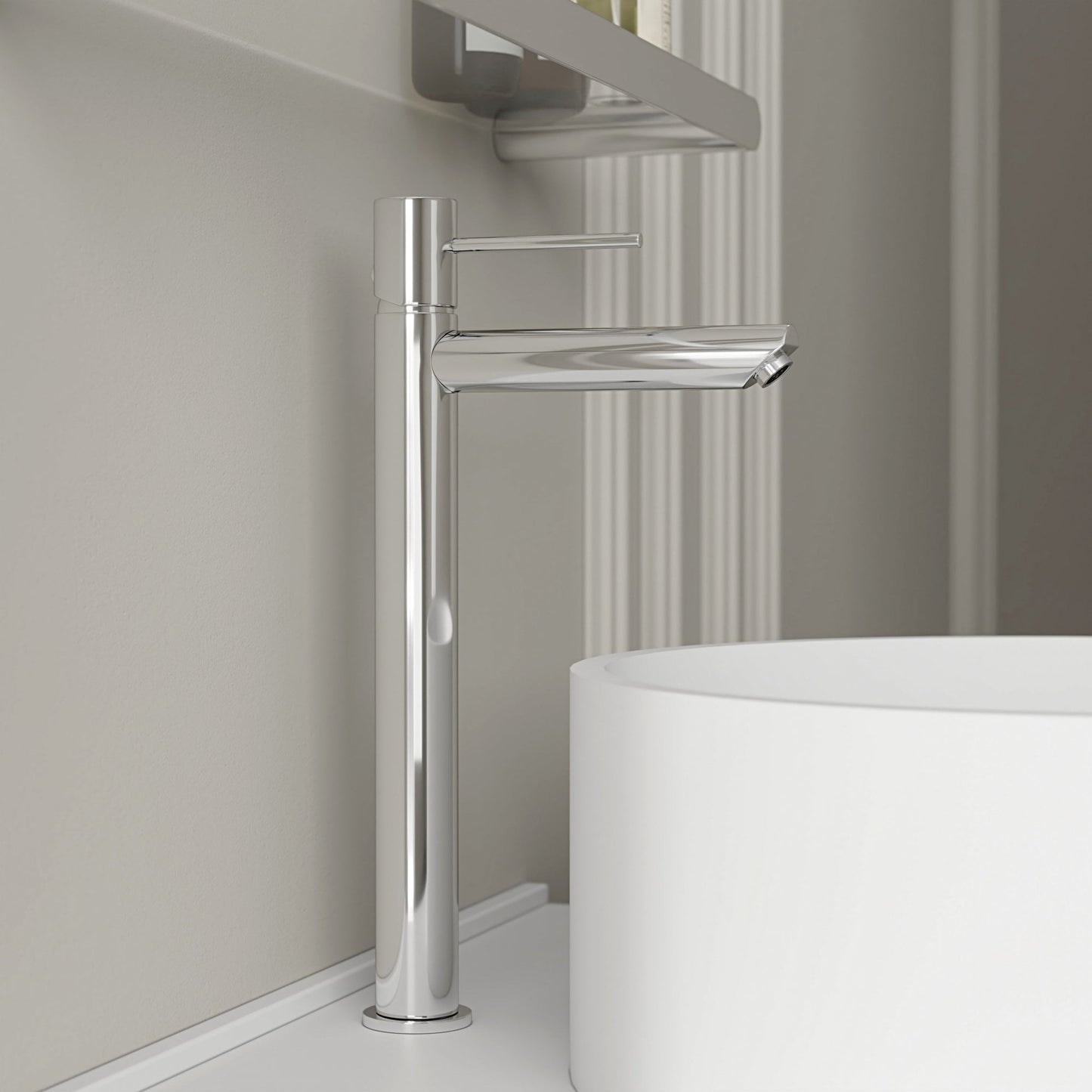 Tyros Basin Tall Monobloc Mixer Tap