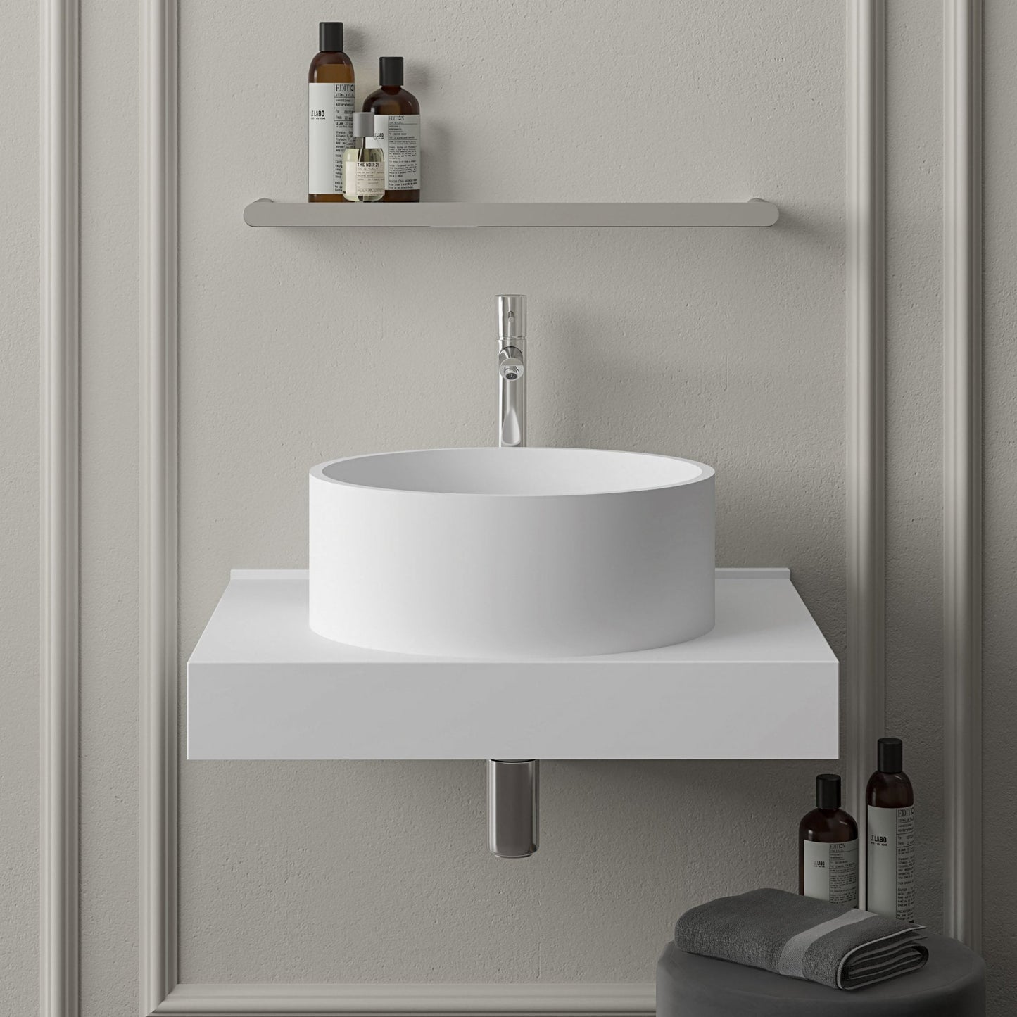 Tyros Basin Tall Monobloc Mixer Tap