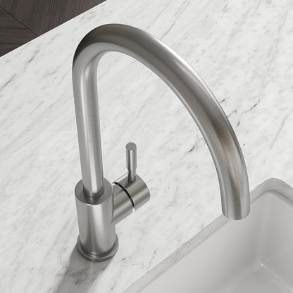 Scandia Single Lever Swan Kitchen Mixer Tap