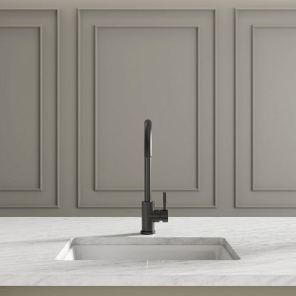 Scandia Single Lever Swan Kitchen Mixer Tap