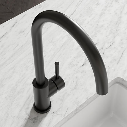 Scandia Single Lever Swan Kitchen Mixer Tap
