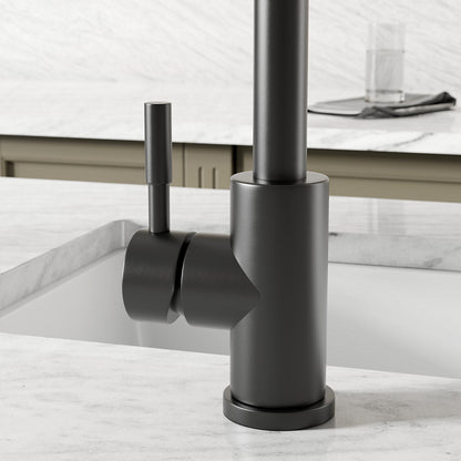 Riviera Single Lever Square Kitchen Mixer Tap