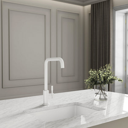 Riviera Single Lever Square Kitchen Mixer Tap