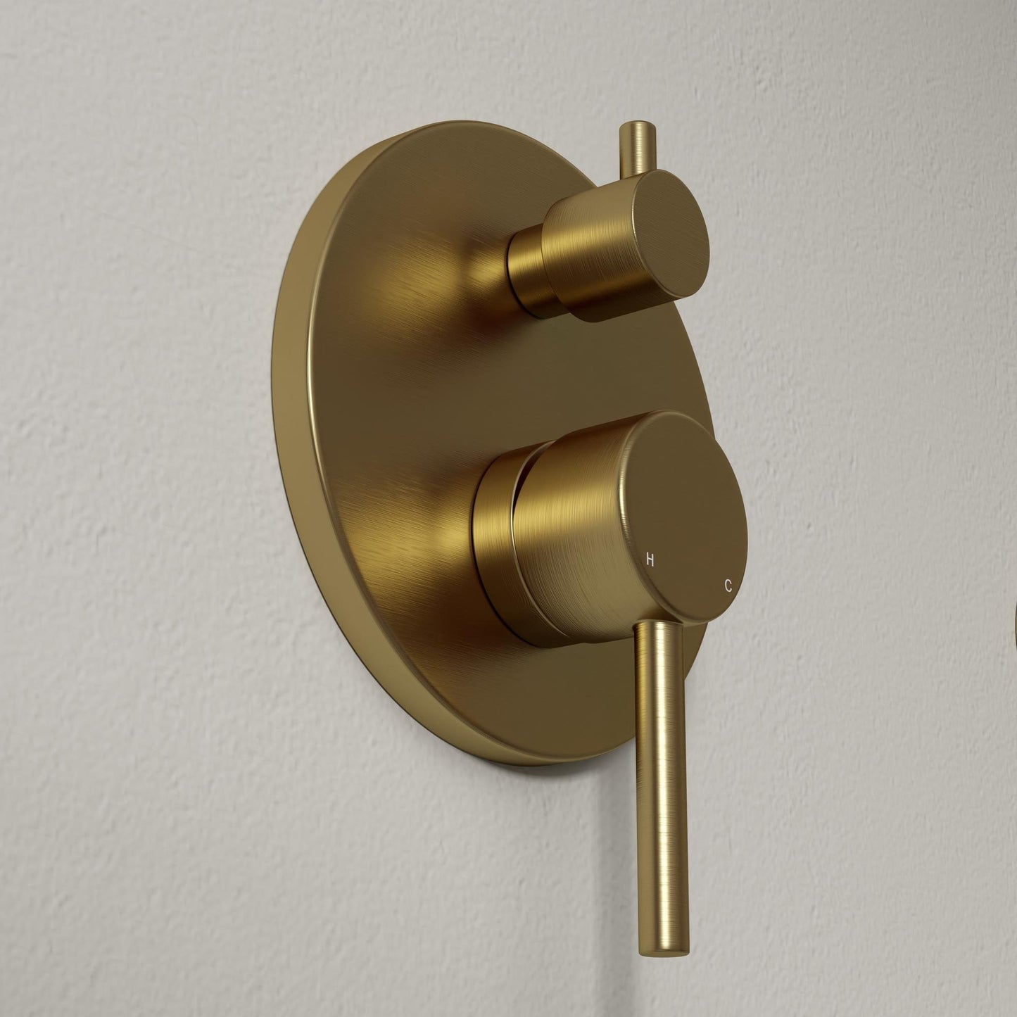 Tyros Wall Mounted Bath Shower Mixer Tap