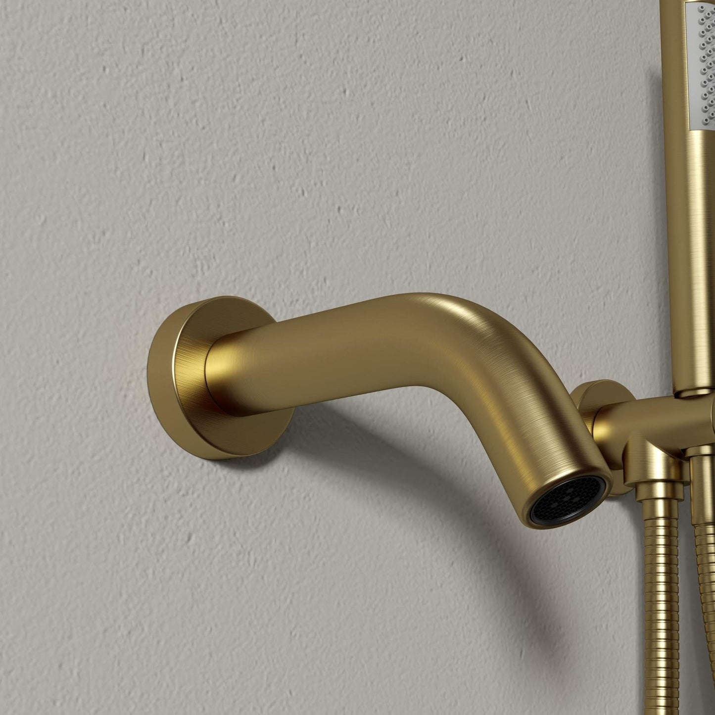 Tyros Wall Mounted Bath Shower Mixer Tap