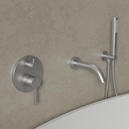 Tyros Wall Mounted Bath Shower Mixer Tap