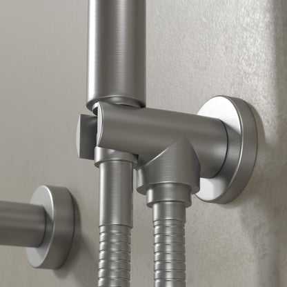 Tyros Wall Mounted Bath Shower Mixer Tap
