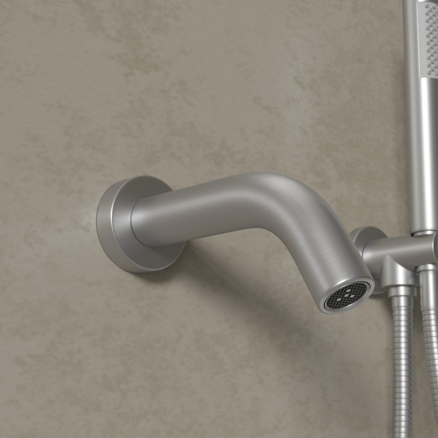 Tyros Wall Mounted Bath Shower Mixer Tap