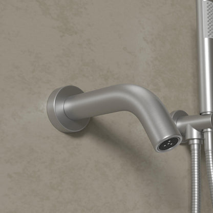 Tyros Wall Mounted Bath Shower Mixer Tap