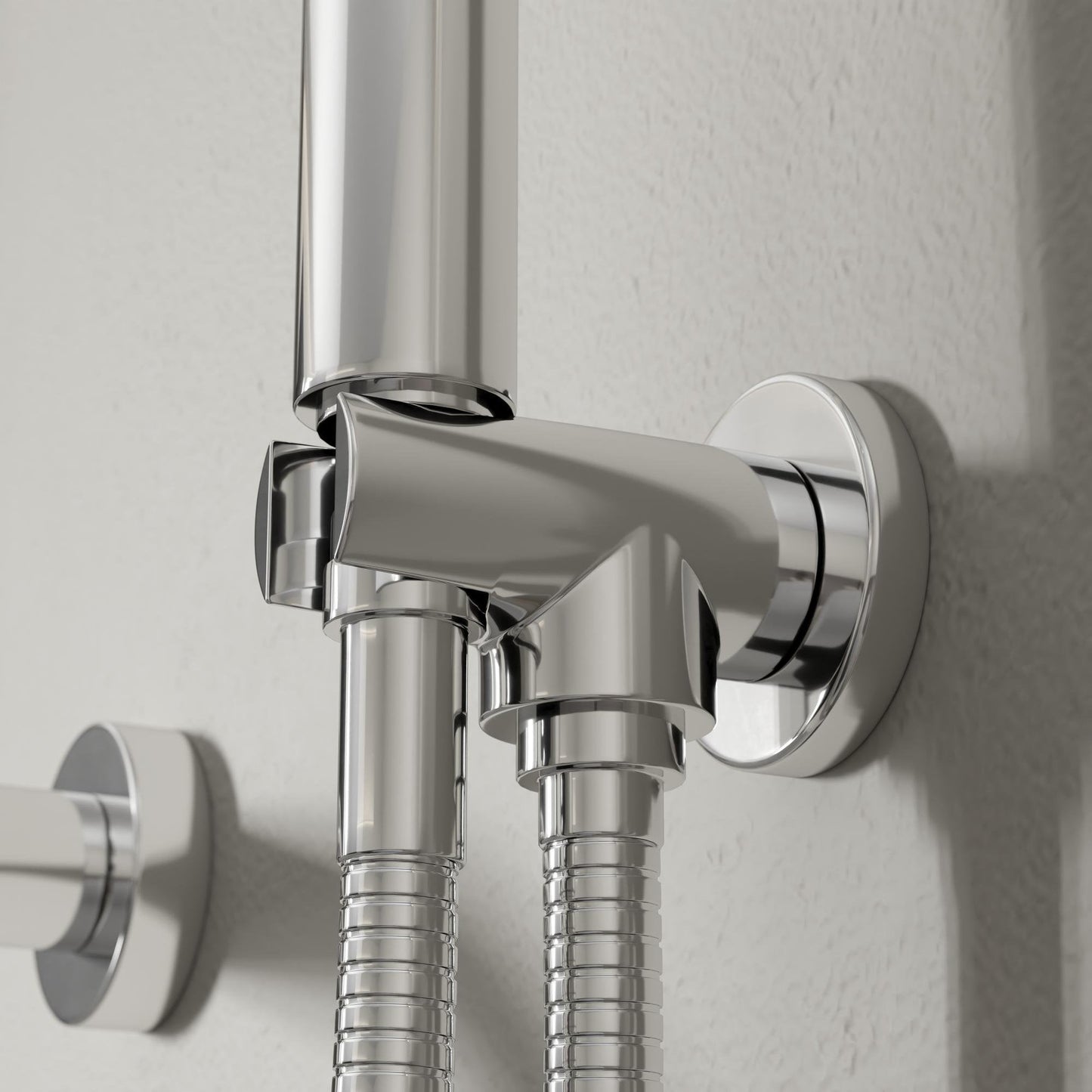 Tyros Wall Mounted Bath Shower Mixer Tap