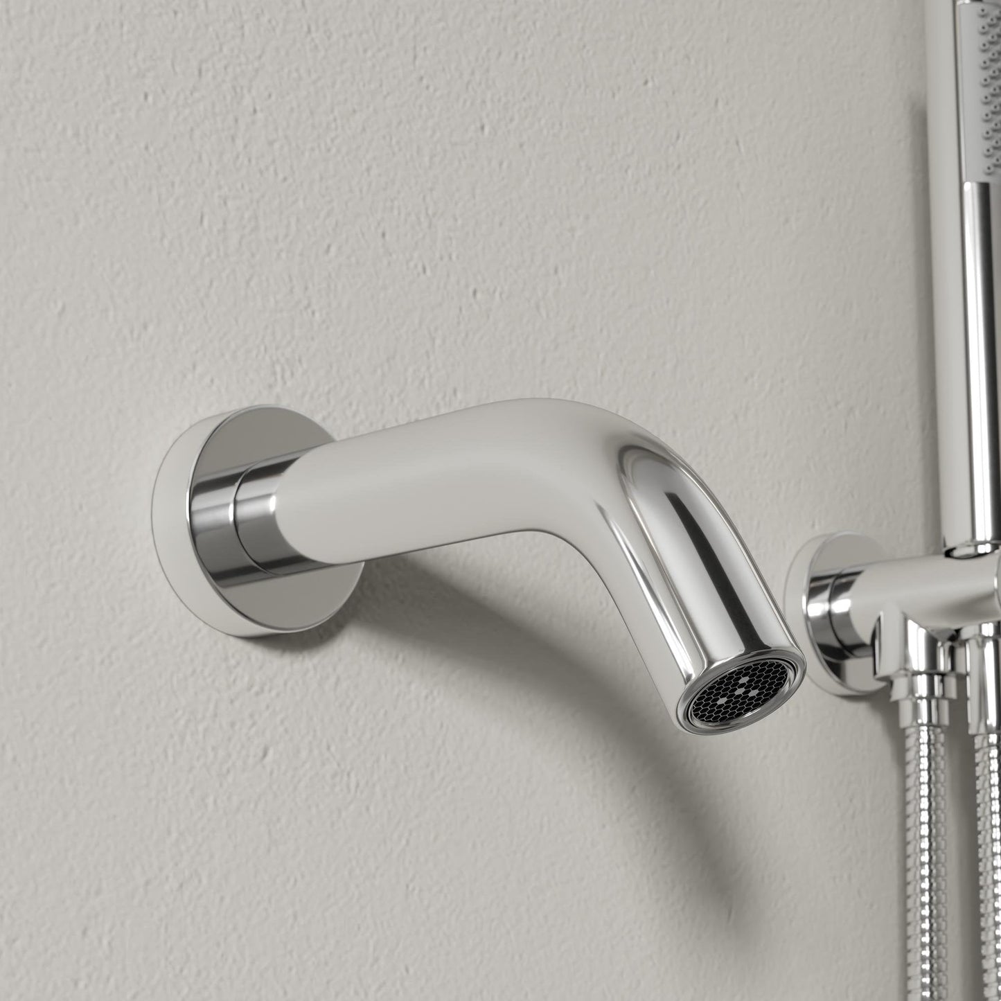 Tyros Wall Mounted Bath Shower Mixer Tap