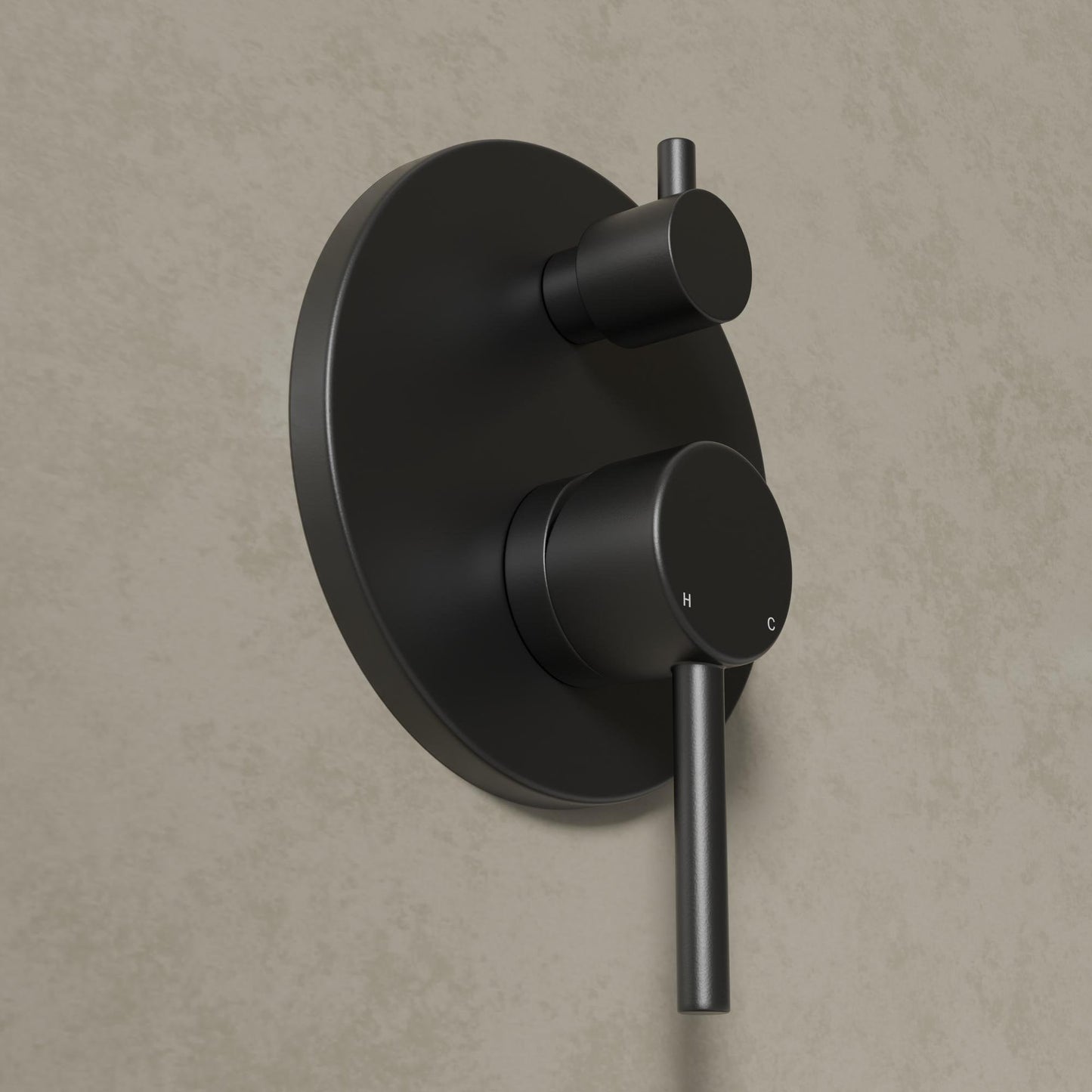 Tyros Wall Mounted Bath Shower Mixer Tap