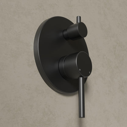 Tyros Wall Mounted Bath Shower Mixer Tap