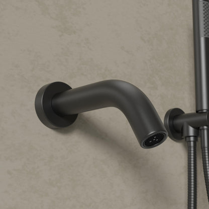 Tyros Wall Mounted Bath Shower Mixer Tap