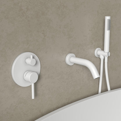 Tyros Wall Mounted Bath Shower Mixer Tap