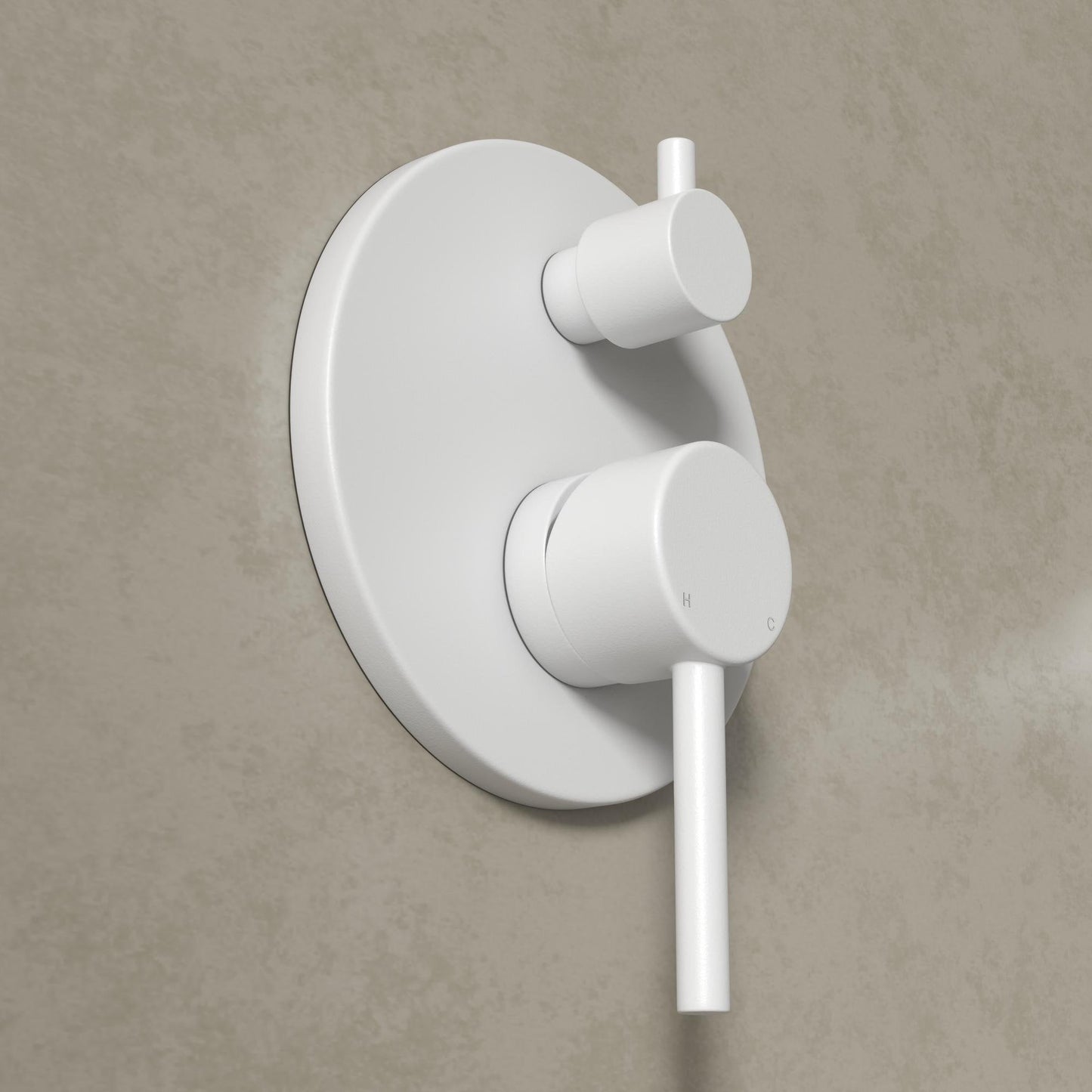 Tyros Wall Mounted Bath Shower Mixer Tap