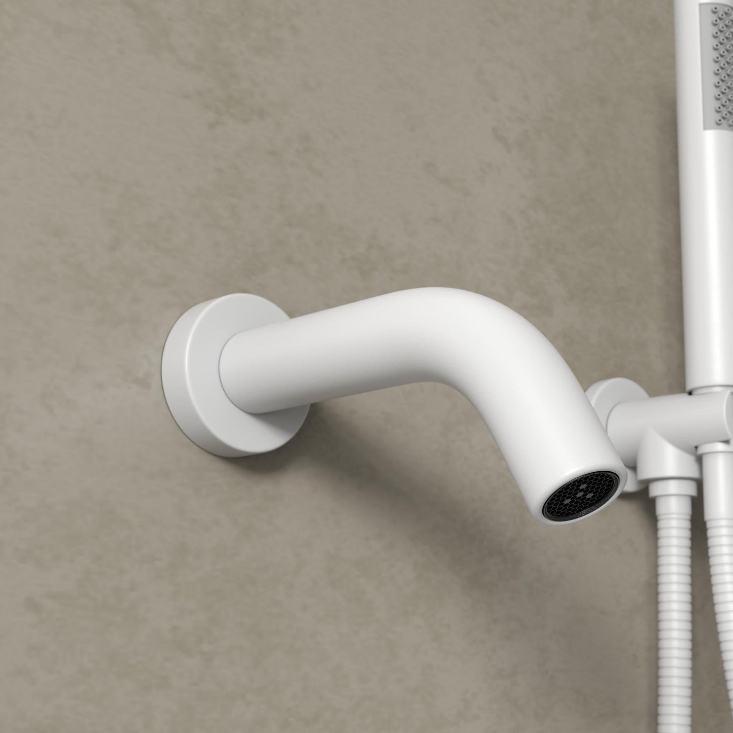 Tyros Wall Mounted Bath Shower Mixer Tap